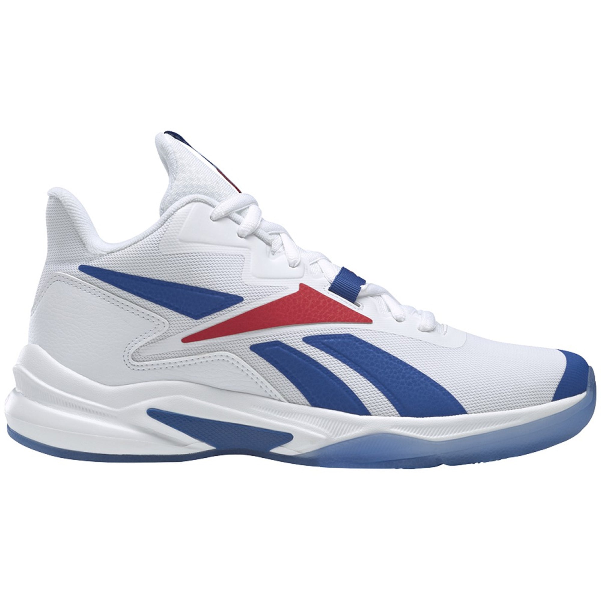 Reebok Men's More Buckets Shoes - Ftwwht/Vecblu/Vecred Ftwwht Vecblu Vecred Footwear - Tophatter Daily Deals
