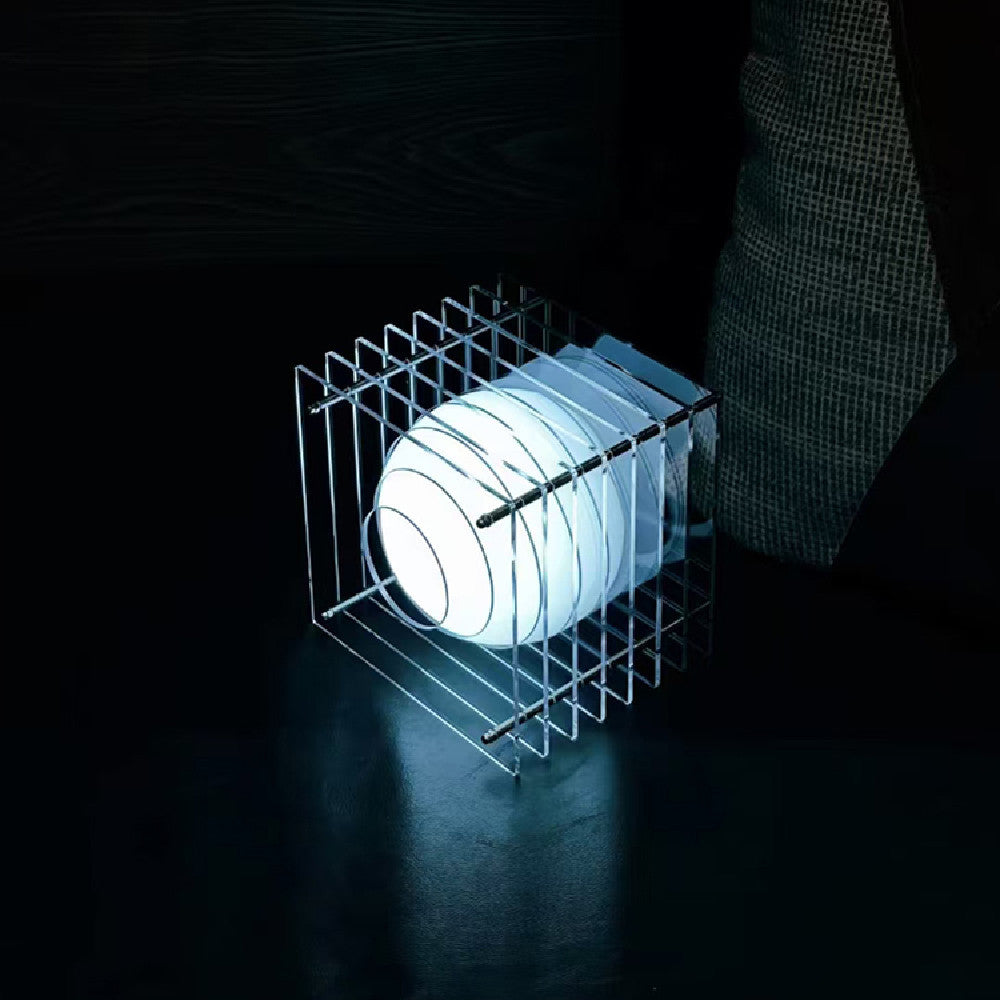 Layered Acrylic Desk Lamp Transparent Desk Lamp - Tophatter Daily Deals