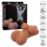 Stroke It Body Banger Male Masturbator Real Flesh Brown > Sex Toys For Men > Masturbators > Manual - Tophatter Daily Deals