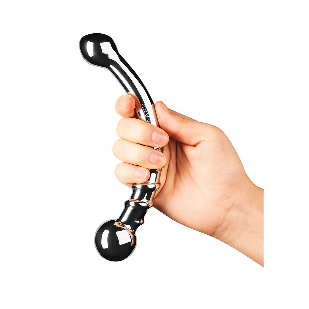 Le Wand Bow Stainless Steel Dildo – Sleek Curved Stainless Steel Dildo > Dildos > Neutral Dildos - Tophatter Daily Deals