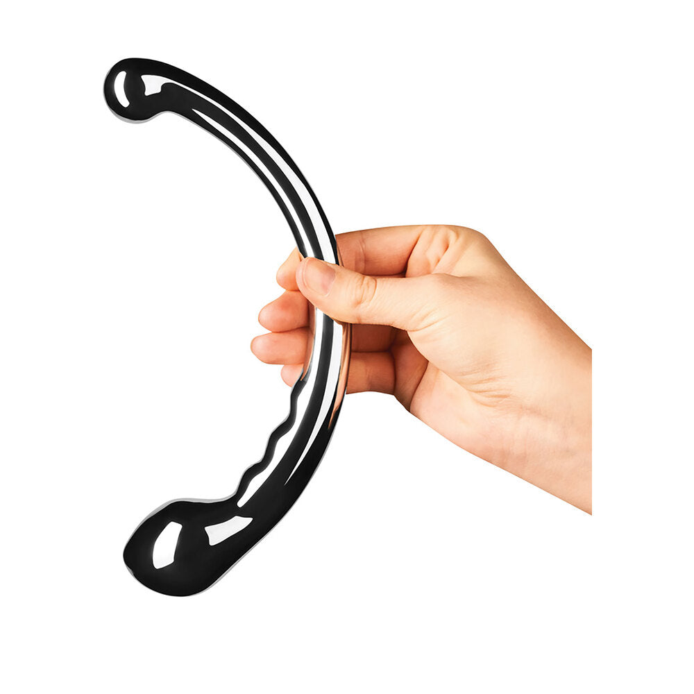 Le Wand Hoop Stainless Steel Dildo – Sleek Stainless Steel Dildo > Dildos > Double Dildos - Tophatter Daily Deals