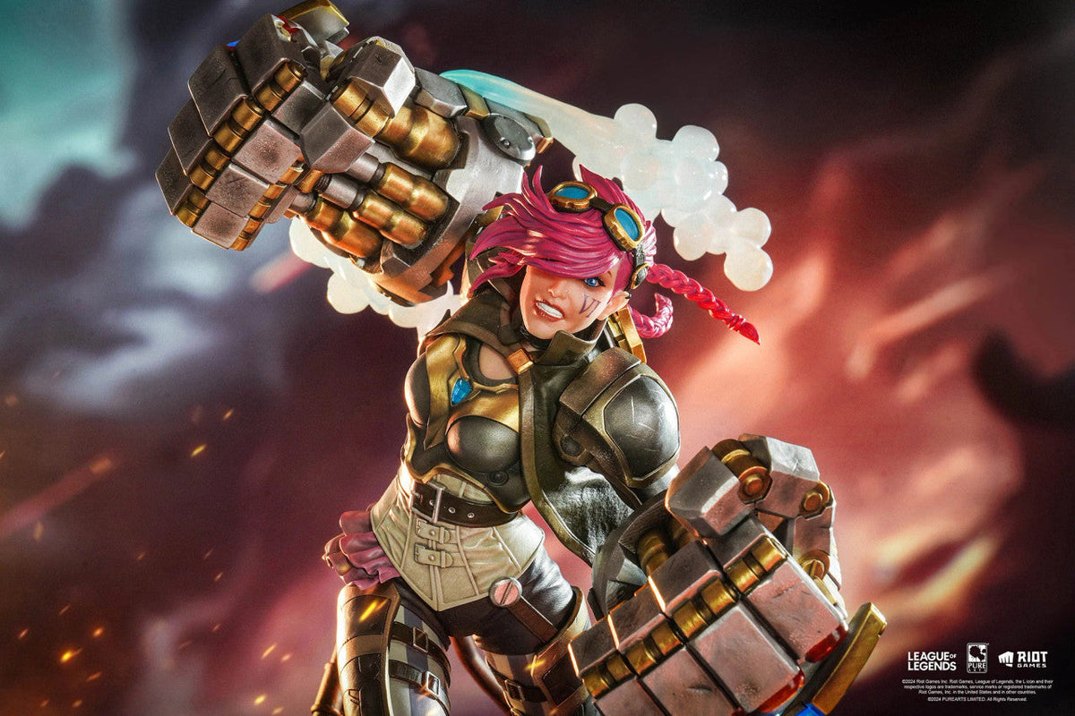 League Of Legends - Purearts Vi 1/6 Scale Statue Collectible Figurine - Tophatter Daily Deals