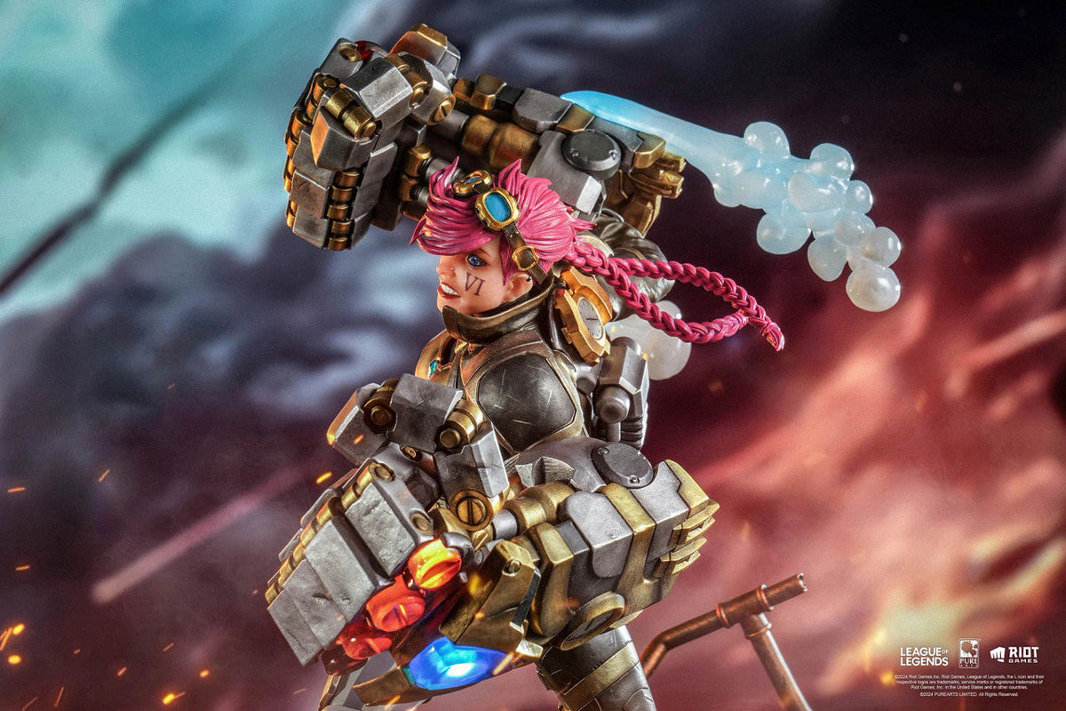 League Of Legends - Purearts Vi 1/6 Scale Statue Collectible Figurine - Tophatter Daily Deals