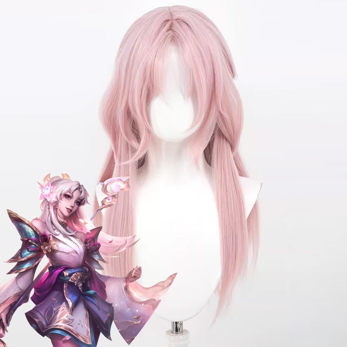 League of Legends LOL Spirit Blossom Lux Cosplay Wig Wig - Tophatter Daily Deals