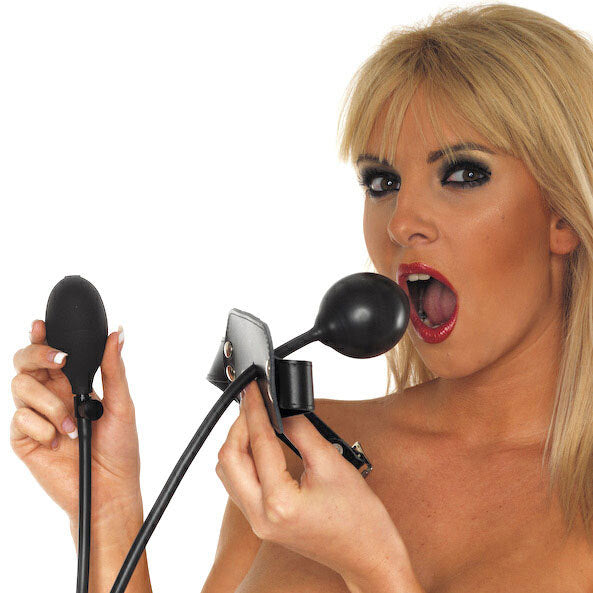Leather Inflatable Gag – Genuine Leather Inflatable Gag > Bondage Gear > Gags and Bits - Tophatter Daily Deals
