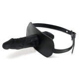 Leather Penis Gag and Dildo – Leather Gag and Dildo > Bondage Gear > Gags and Bits - Tophatter Daily Deals