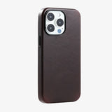 Leather IPhone 15 Case Premium Slim Protective Cover - Tophatter Daily Deals