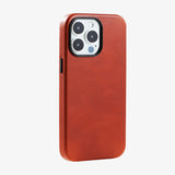 Leather IPhone 15 Case Premium Slim Protective Cover - Tophatter Daily Deals