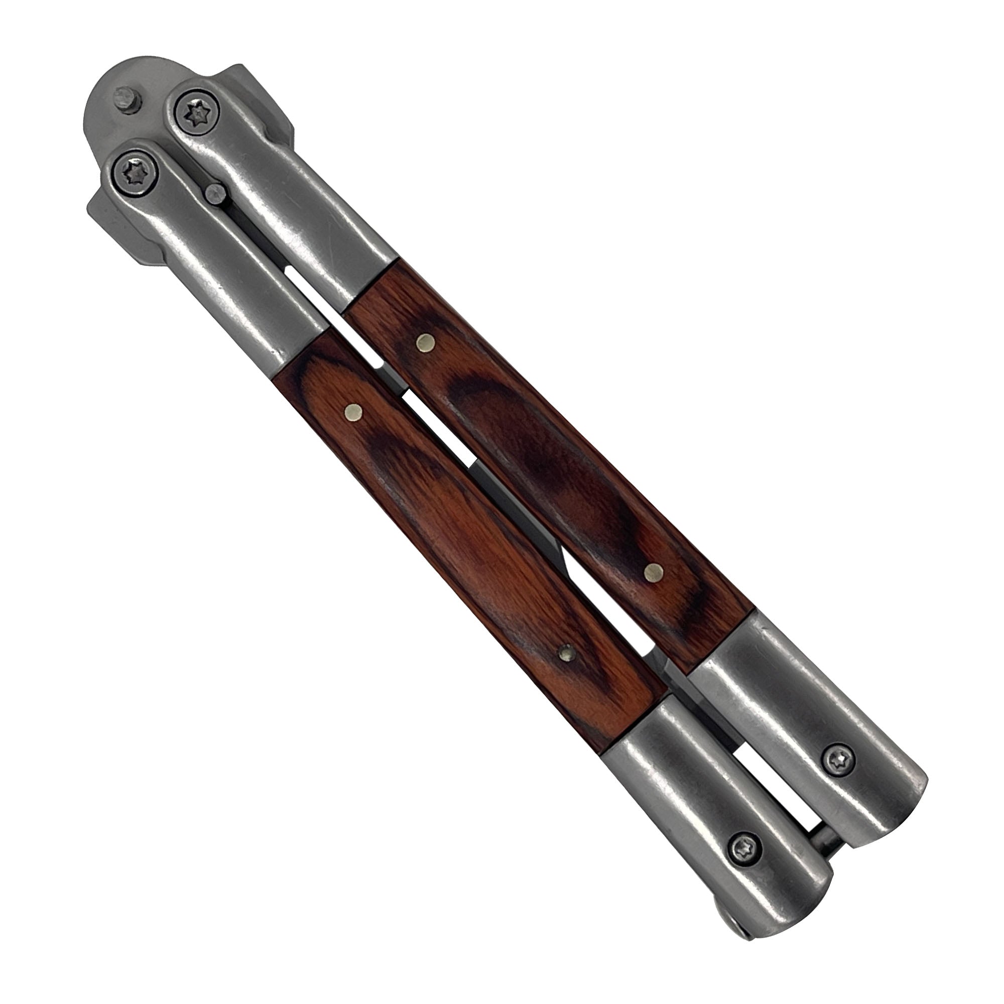 Leatherneck Butterfly Style Multitool Blade Trainer novelty items - Tophatter Daily Deals