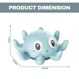 Bath Octopus Toy - LED Baby Bath Toys Octopus Water Sprinkler Pool Toys Toddlers Baby & Toddler - Tophatter Daily Deals