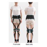 Adjustable Leg Correction Belt UK - 360° Around Legs Bandage For Night Use Health Care - Tophatter Daily Deals
