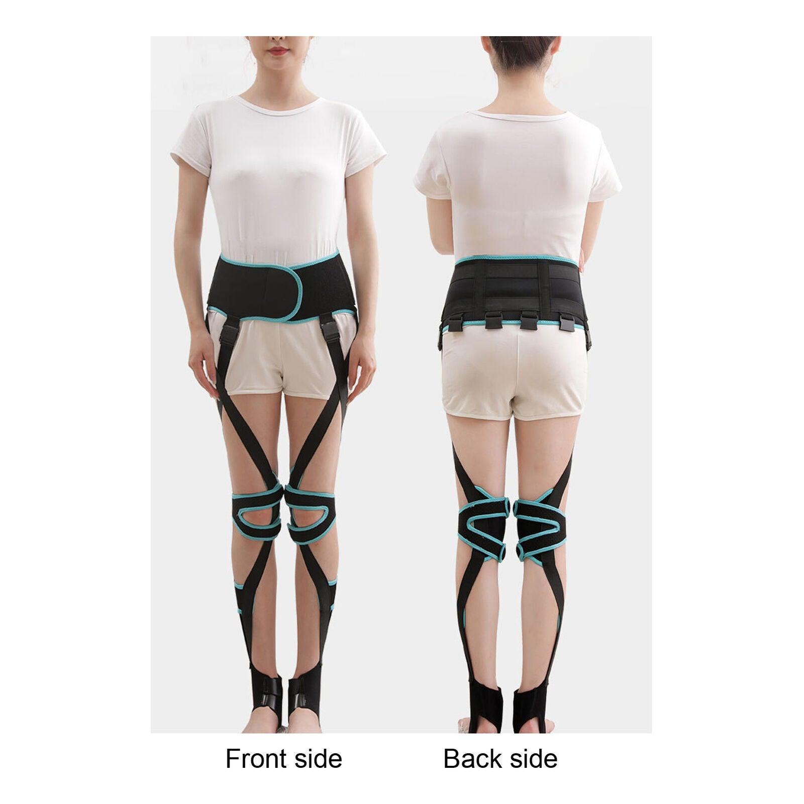 Adjustable Leg Correction Belt UK - 360° Around Legs Bandage For Night Use Health Care - Tophatter Daily Deals
