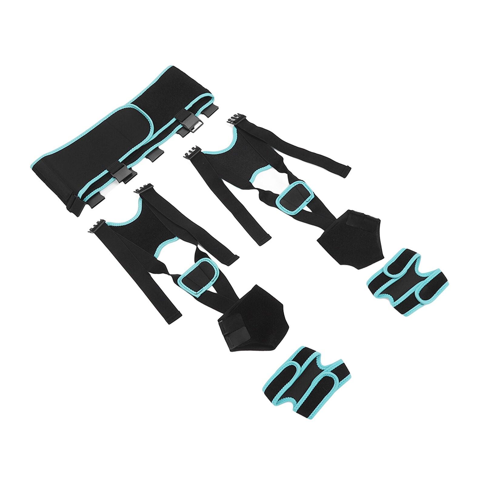 Adjustable Leg Correction Belt UK - 360° Around Legs Bandage For Night Use Health Care - Tophatter Daily Deals