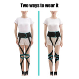 Adjustable Leg Correction Belt UK - 360° Around Legs Bandage For Night Use Health Care - Tophatter Daily Deals