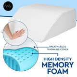 Inflatable Wedge Pillow - Lightweight and Portable, Inflatable/Foam, Suitable for Travel/Acid/Anti-nor/for Pregnant Women to Provide a Comfortable Personal Care - Tophatter Daily Deals