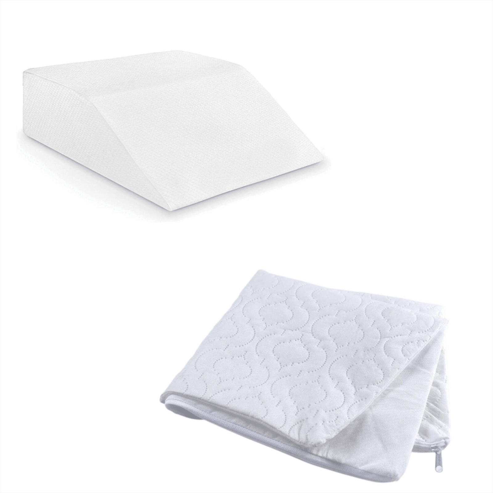 Inflatable Wedge Pillow - Lightweight and Portable, Inflatable/Foam, Suitable for Travel/Acid/Anti-nor/for Pregnant Women to Provide a Comfortable Foam Pillow With Cover Personal Care - Tophatter Daily Deals