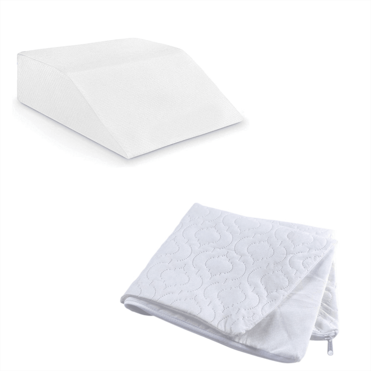 Inflatable Wedge Pillow - Lightweight and Portable, Inflatable/Foam, Suitable for Travel/Acid/Anti-nor/for Pregnant Women to Provide a Comfortable Foam Pillow With Cover Personal Care - Tophatter Daily Deals