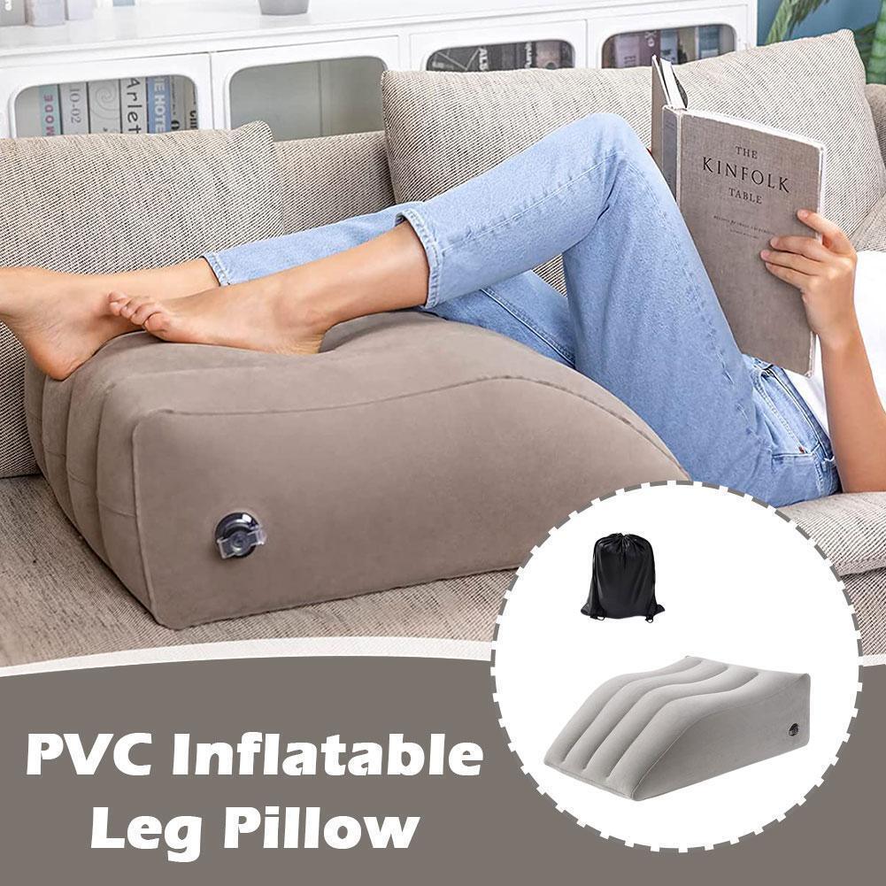 Inflatable Wedge Pillow - Lightweight and Portable, Inflatable/Foam, Suitable for Travel/Acid/Anti-nor/for Pregnant Women to Provide a Comfortable Personal Care - Tophatter Daily Deals