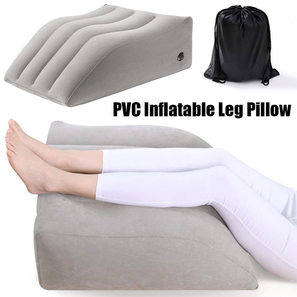 Inflatable Wedge Pillow - Lightweight and Portable, Inflatable/Foam, Suitable for Travel/Acid/Anti-nor/for Pregnant Women to Provide a Comfortable Inflatable Pillow Personal Care - Tophatter Daily Deals