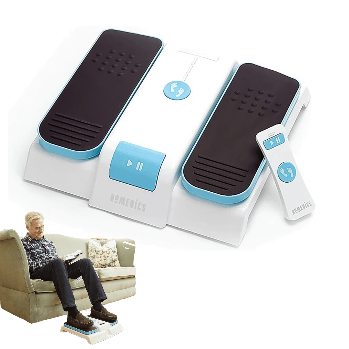 Leg Exercise Machine for Elderly UK - Leg Exerciser Improve Circulation & Mobility, Reduce Joint EU PLUG Personal Care - Tophatter Daily Deals