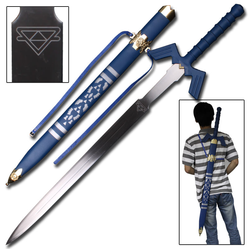 Legend of Zelda Link Twilight Master Sword With Scabbard Collectible Weapons - Tophatter Daily Deals