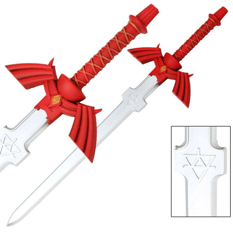 Legend of Zelda Shadow Master Foam Sword Red Version - TOPHATTER'S ARMORY DEALS Collectible Weapons - Tophatter Daily Deals