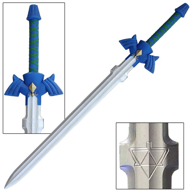 Legend of Zelda Skyward Foam Gaming Sword - Tophatter's Inc. Weapons Store Online Collectible Weapons - Tophatter Daily Deals
