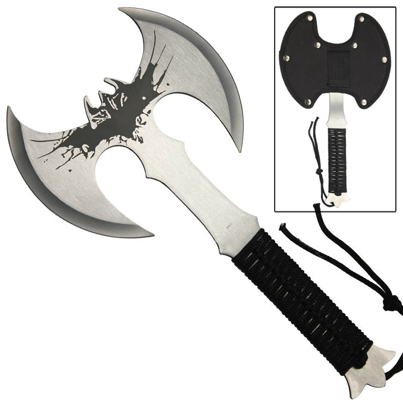 Legendary Midnight Wing Throwing Axe Collectible Weapons - Tophatter Daily Deals