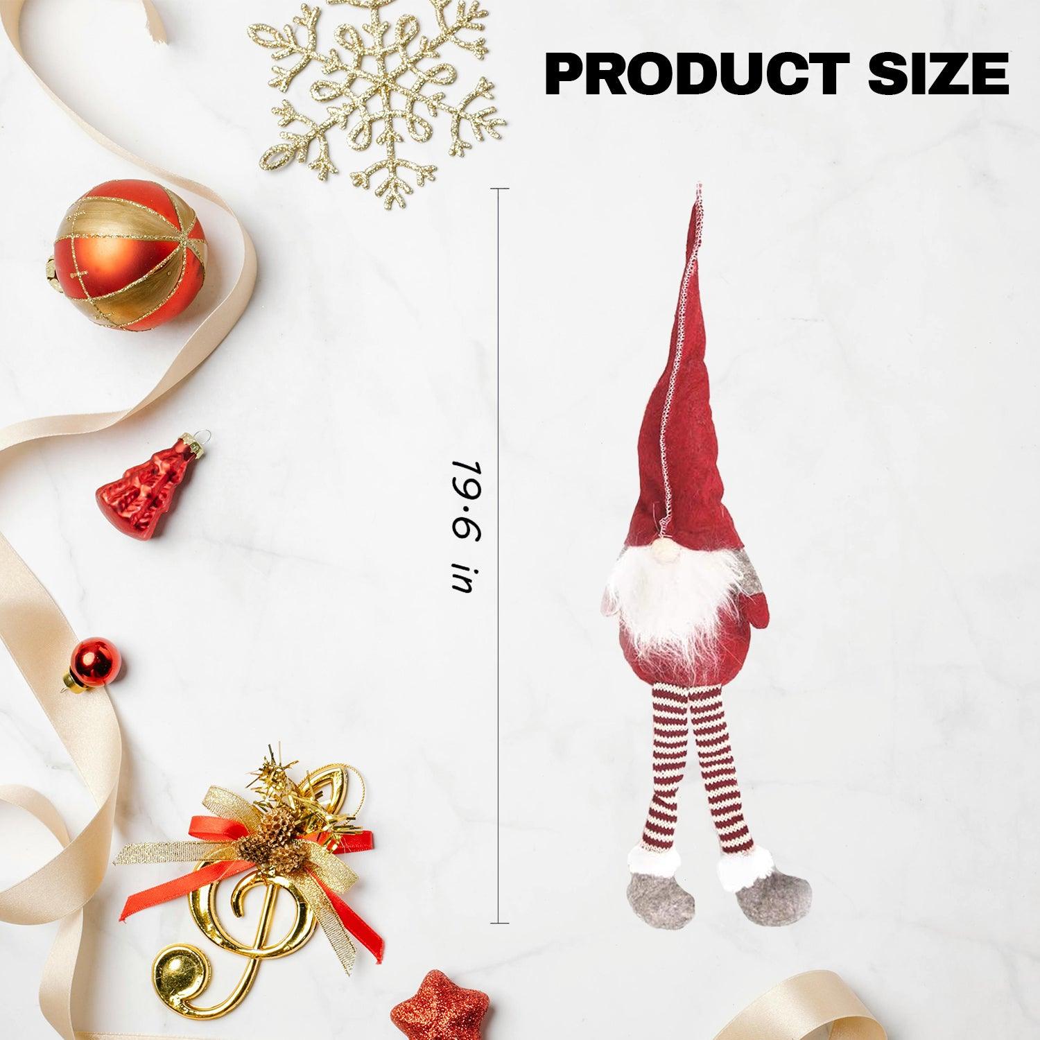 Handmade Tomte Gnome - 3 Packs Christmas Gonk Decoration Scandinavian Santa Elf Table Ornaments Xmas Tree Hanging Decoration Christmas - Tophatter Daily Deals