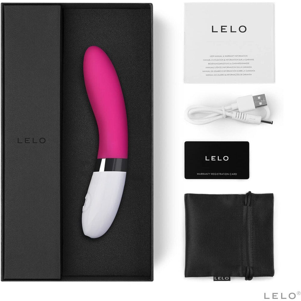 Lelo Liv 2 (Cerise) – Sleek 7 Inch G Spot Vibrator > Sex Toys For Ladies > G-Spot Vibrators - Tophatter Daily Deals