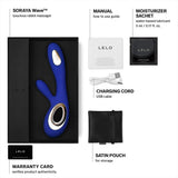 Lelo Soraya Wave (Midnight Blue) – Luxury Dual Action Rabbit Vibrator > Vibrators > Ladies > Rabbit - Tophatter Daily Deals
