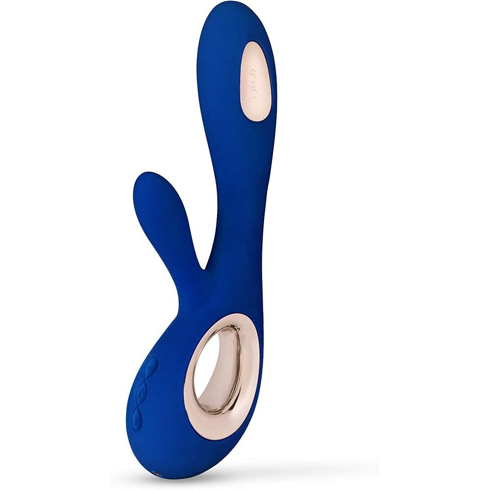 Lelo Soraya Wave (Midnight Blue) – Luxury Dual Action Rabbit Vibrator > Vibrators > Ladies > Rabbit - Tophatter Daily Deals