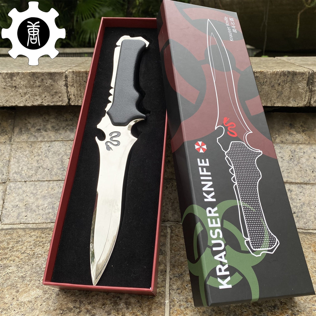 Re4 Krauser Knife Blunt Blade Metal Replica Knife Only - Tophatter Daily Deals
