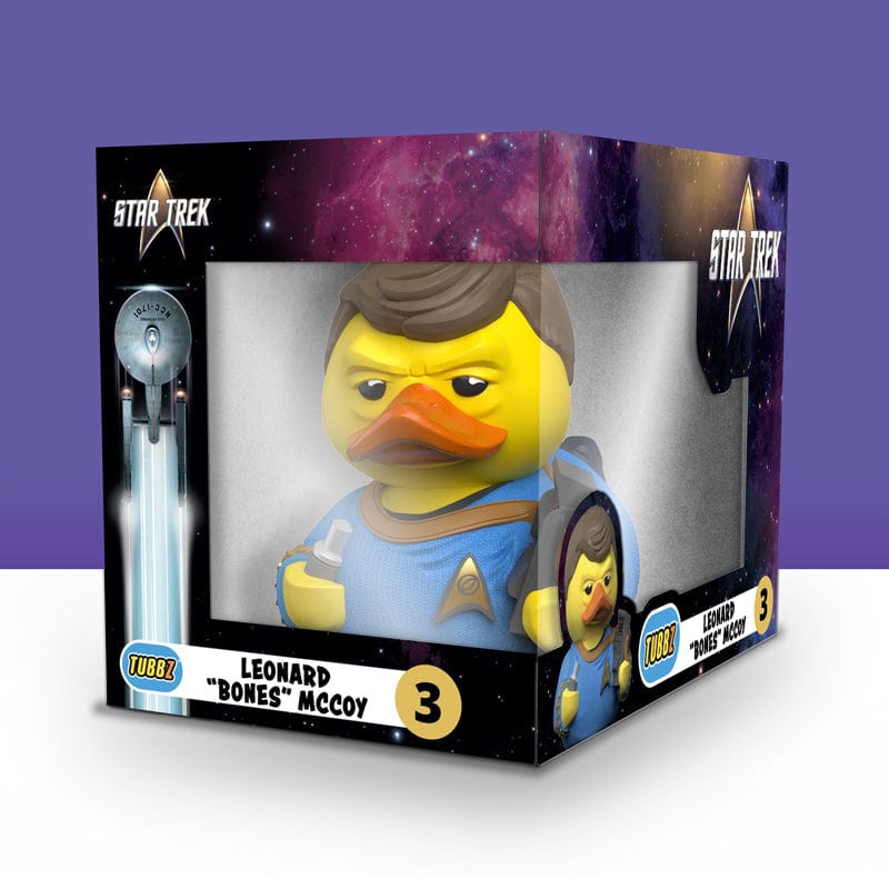 Star Trek: Leonard ‘Bones’ McCoy TUBBZ (Boxed Edition) TUBBZ Collectible Duck - Tophatter Daily Deals