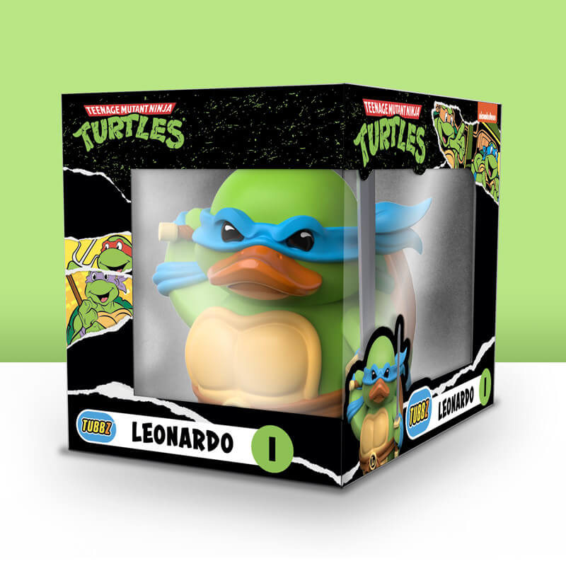 Teenage Mutant Ninja Turtles: Leonardo TUBBZ (Boxed Edition) TUBBZ Collectible Duck - Tophatter Daily Deals
