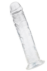 Lester 7.5" Dong Clear with Suction Base > Dildos > Realistic Dildos - Tophatter Daily Deals
