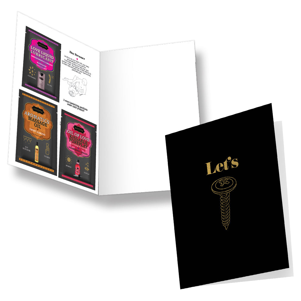 Let's Screw Greeting Card - Tophatter Daily Deals