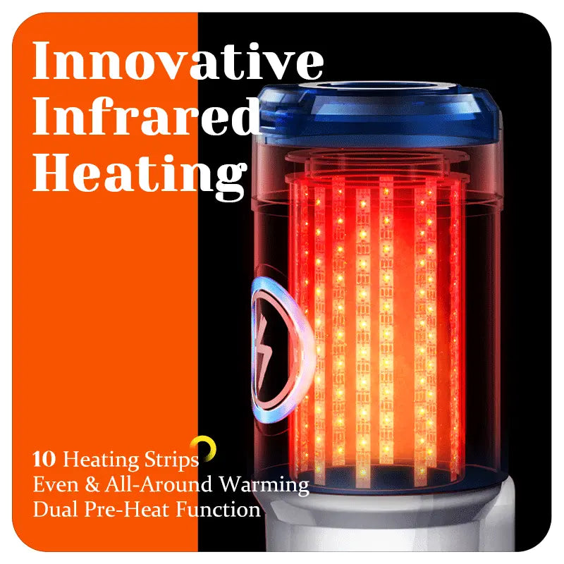 Acmejoy - Leten ThermoPod Pro Infrared Lamp Heating Male Stroker Masturbation Cup - Tophatter Daily Deals