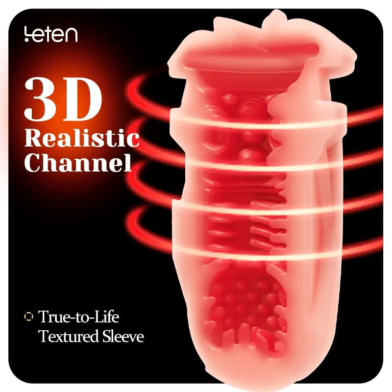 Acmejoy - Leten ThermoPod Pro Infrared Lamp Heating Male Stroker Masturbation Cup - Tophatter Daily Deals