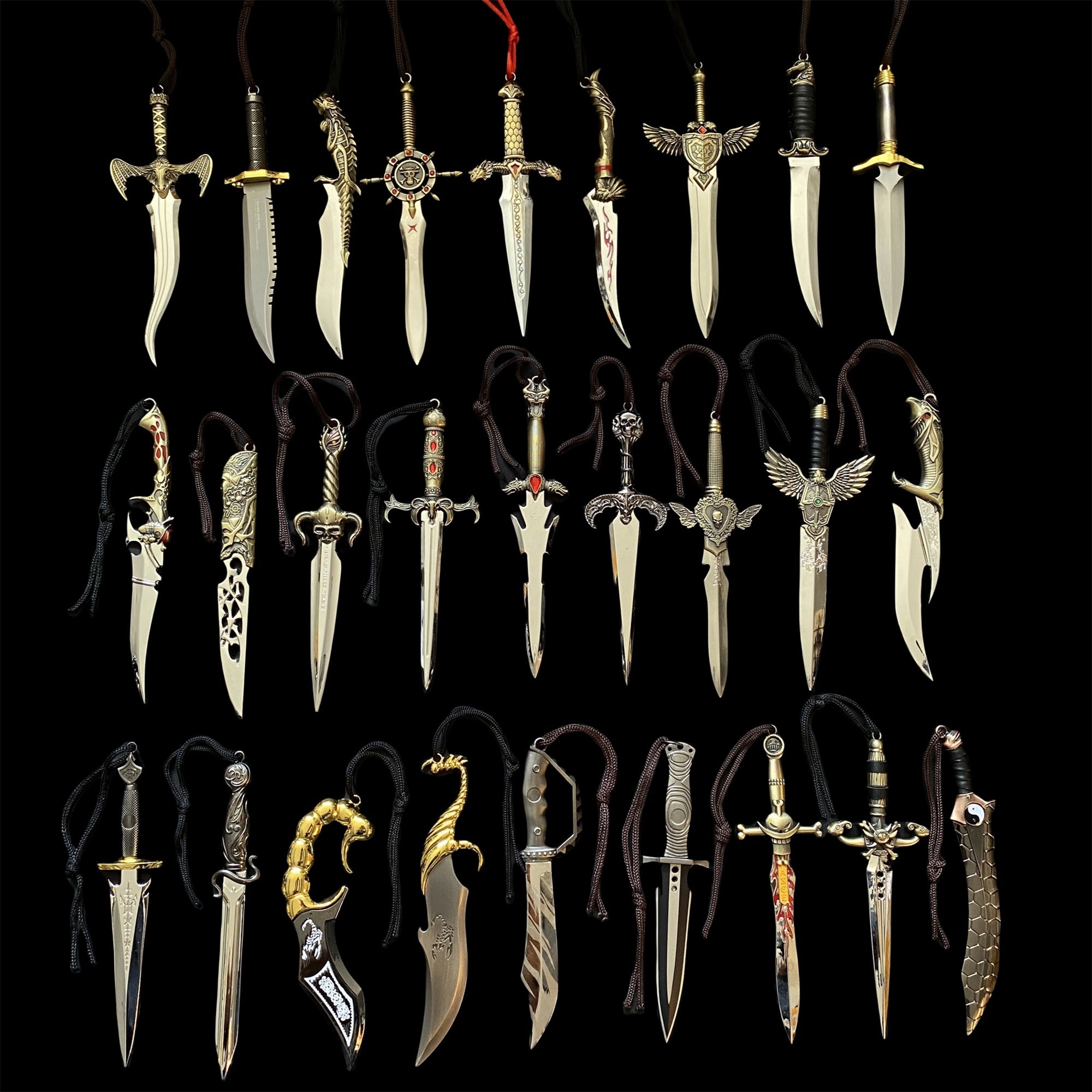 Random Metal Short Sword Letter Opener Set - Tophatter Daily Deals