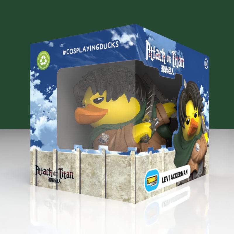 Attack on Titan: Levi Ackerman TUBBZ (Boxed Edition) TUBBZ Collectible Duck - Tophatter Daily Deals