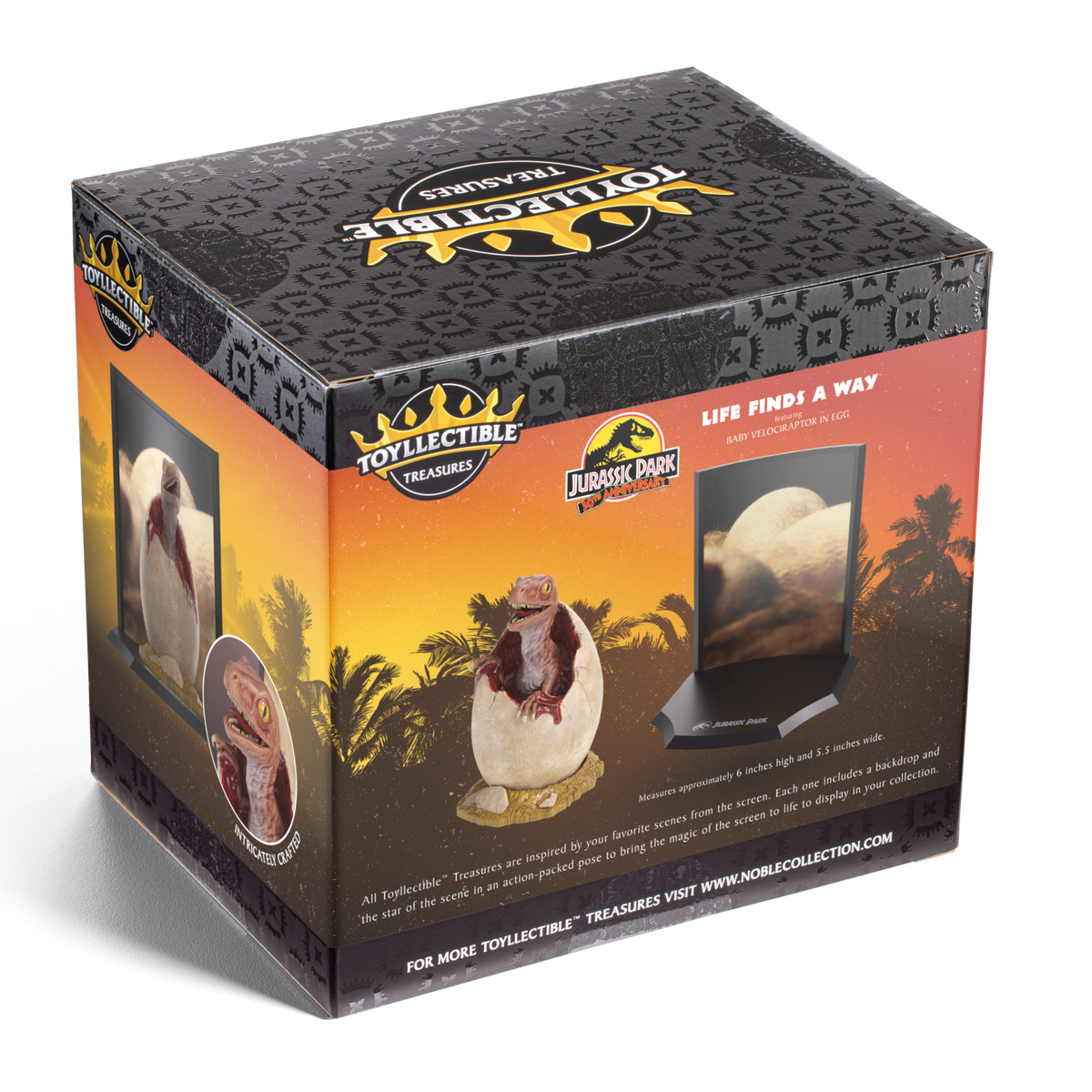 Jurassic Park - "Life finds a way…" Raptor Egg