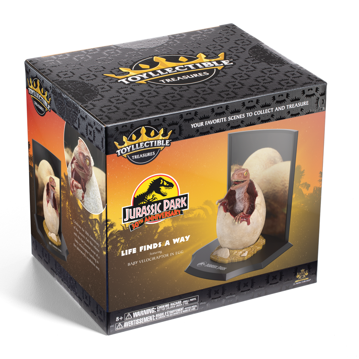 Jurassic Park - "Life finds a way…" Raptor Egg