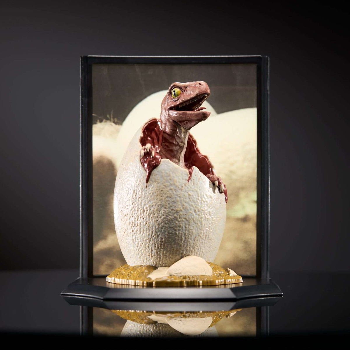 Jurassic Park - "Life finds a way…" Raptor Egg