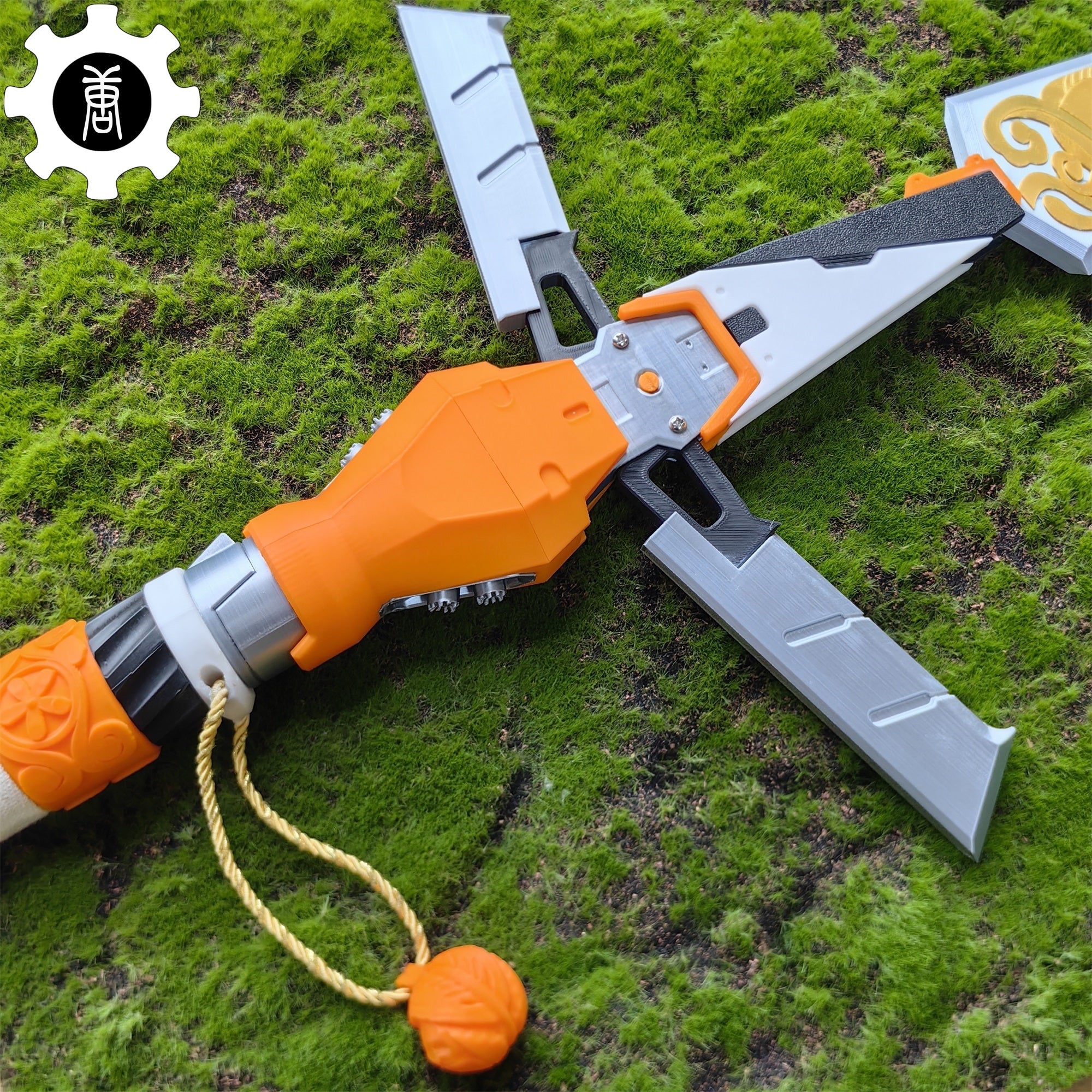 3D Printed Life-Size Valkyrie Heirloom Suzaku Spear Cosplay Prop - Tophatter Daily Deals