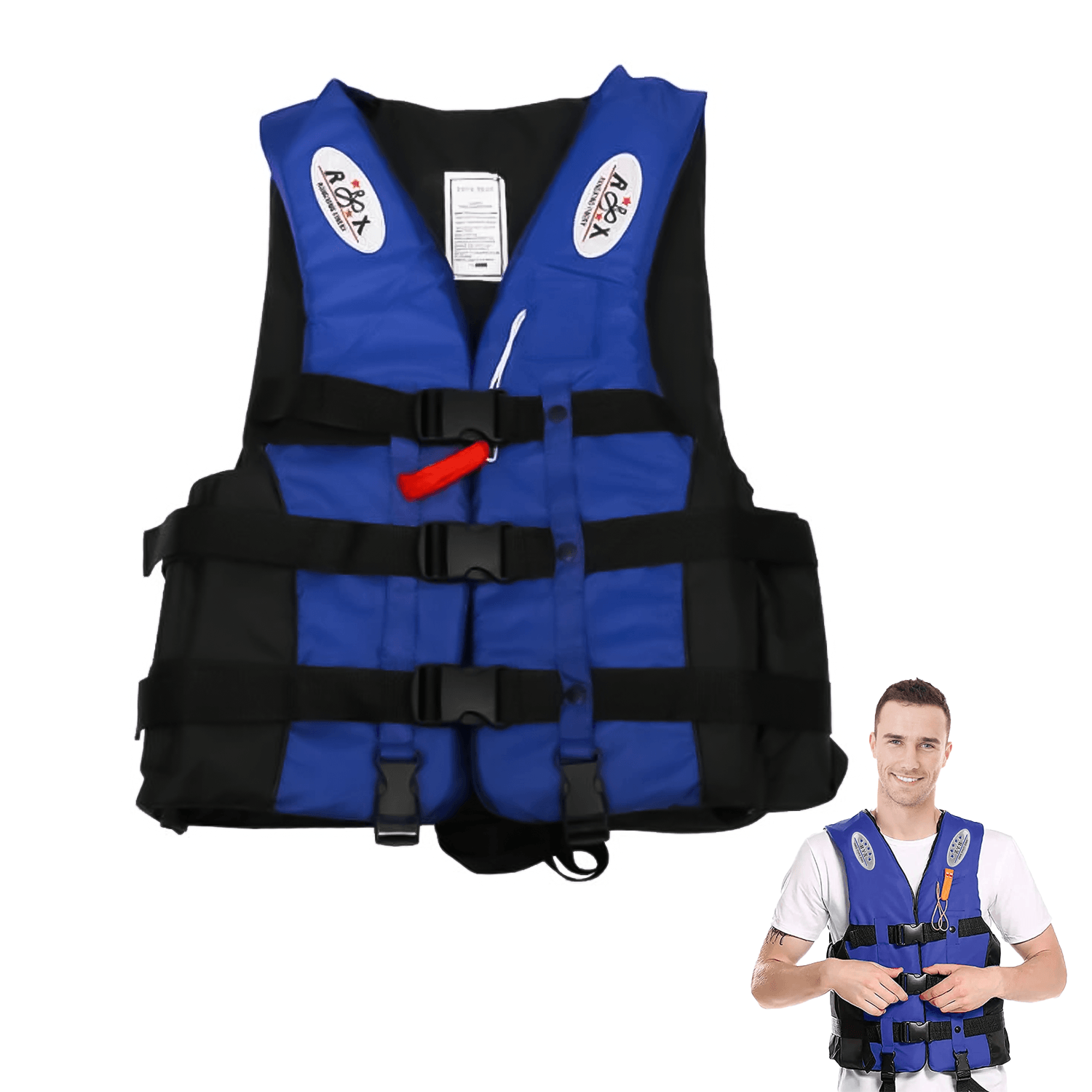 Life Jacket UK - Watersport Ski Buoyancy Aid Kayak Sailing Boating Jacket Sports & Outdoor - Tophatter Daily Deals
