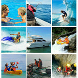 Life Jacket UK - Watersport Ski Buoyancy Aid Kayak Sailing Boating Jacket Sports & Outdoor - Tophatter Daily Deals