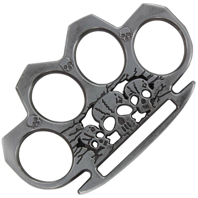 Life or Death Gun Metal Knuckle Buckle Paperweight Collectible Weapons - Tophatter Daily Deals