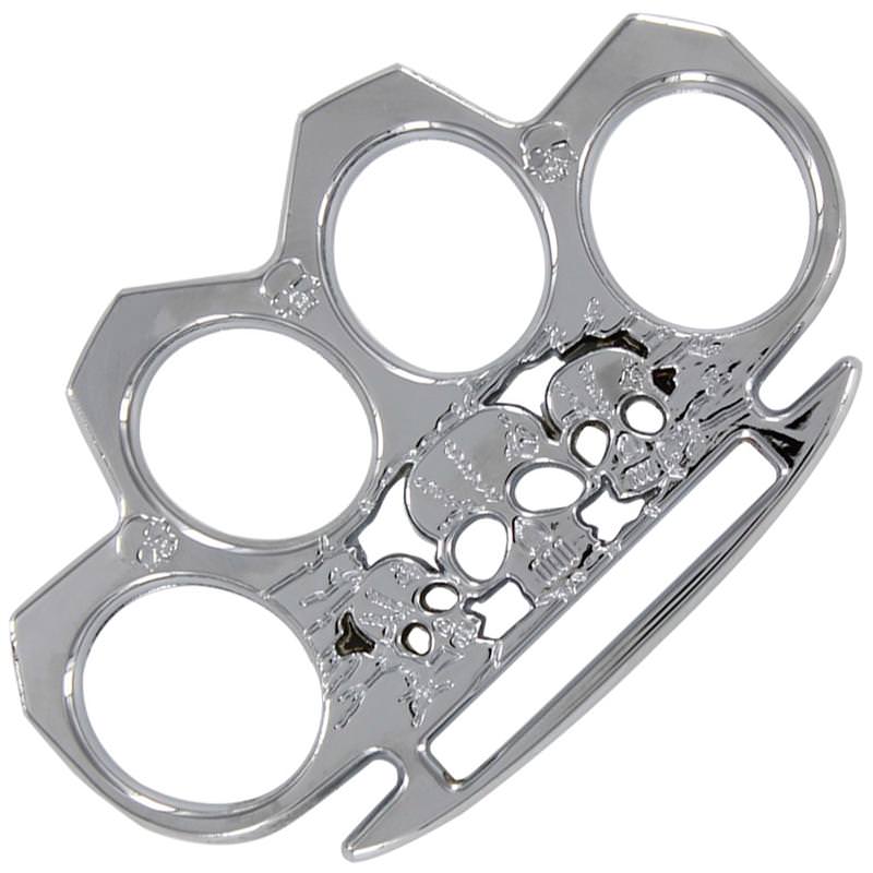 Life or Death Silver Knuckle Buckle Paperweight - Tophatter's Guns'N'Weapons Store Collectible Weapons - Tophatter Daily Deals