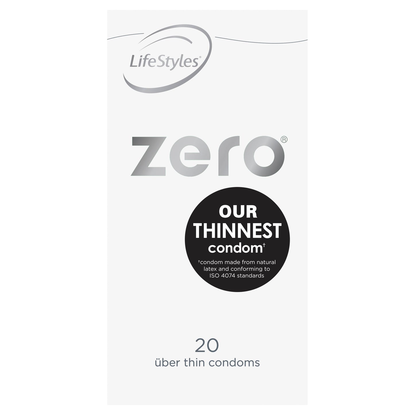 LifeStyles Zero Condoms – Uber Thin Lubricated Condoms 20 Pack > Essentials > Condoms - Tophatter Daily Deals